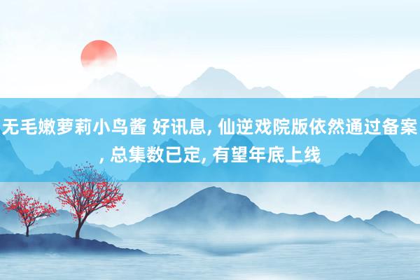 无毛嫩萝莉小鸟酱 好讯息， 仙逆戏院版依然通过备案， 总集数已定， 有望年底上线