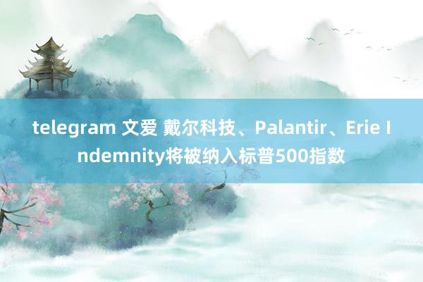 telegram 文爱 戴尔科技、Palantir、Erie Indemnity将被纳入标普500指数