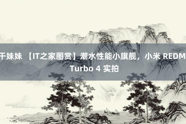 干妹妹 【IT之家图赏】潮水性能小旗舰，小米 REDMI Turbo 4 实拍